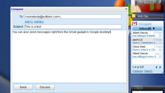 Google Gmail Gadget